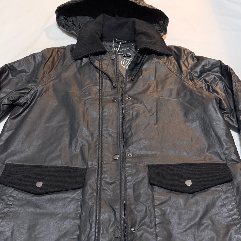Bernardo Waxed Cotton Twill Coat XS Pit to Pit 22”, length 38” NWT - Picture 7 of 14